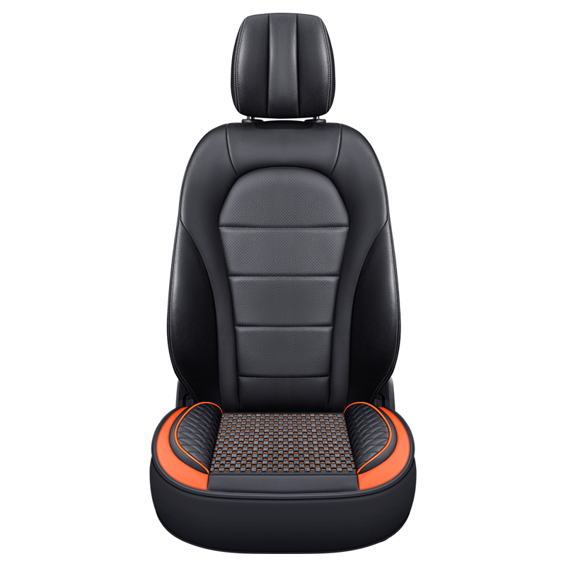 Full Cover Black Breathable Car Seat Cushion, Multiple Colors Available