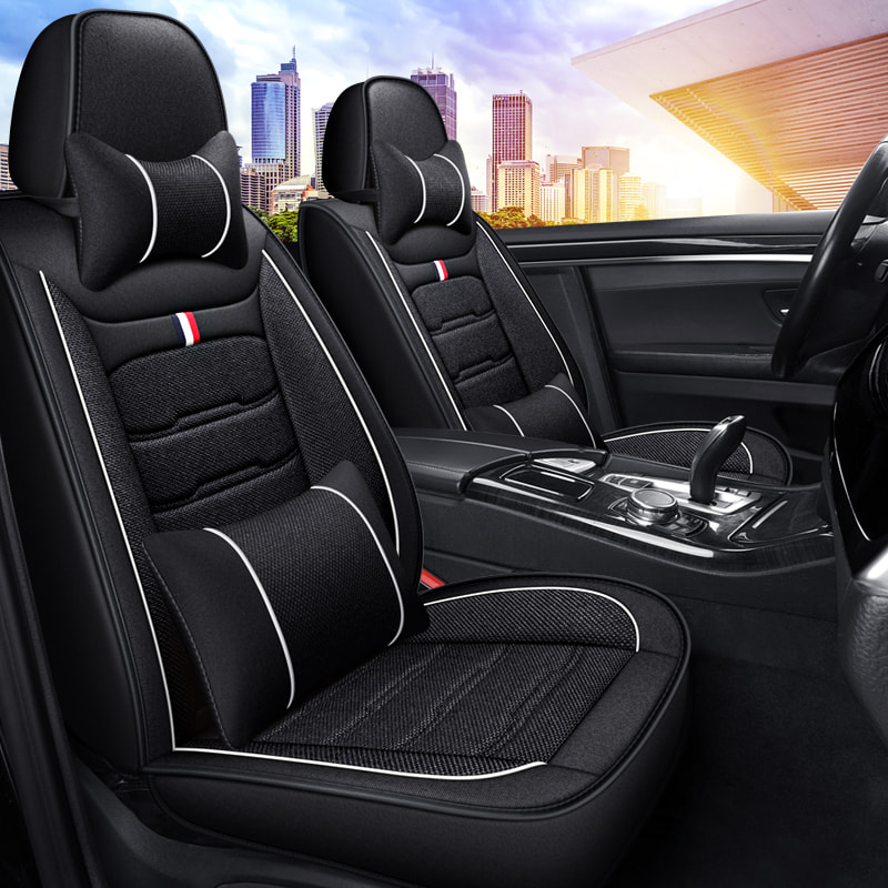 Hot Sale Luxury Breathable Full Set Car Seat Covers For SUV