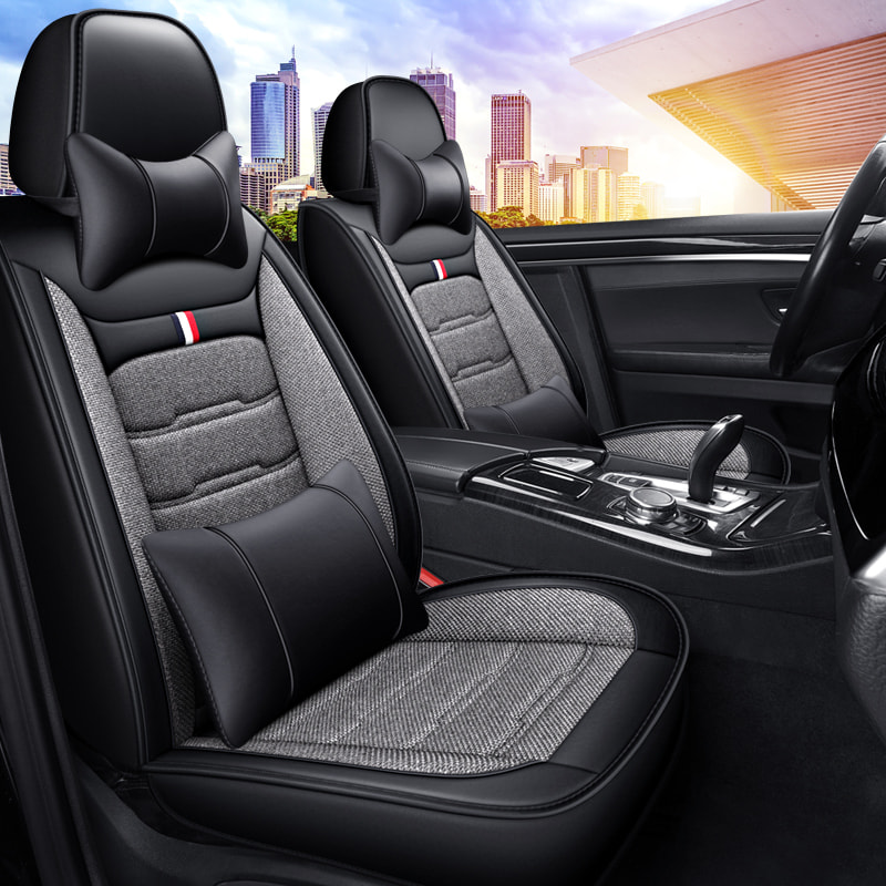 Hot Sale Luxury Breathable Full Set Car Seat Covers For SUV