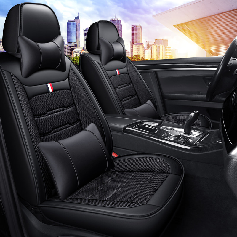 Hot Sale Luxury Breathable Full Set Car Seat Covers For SUV