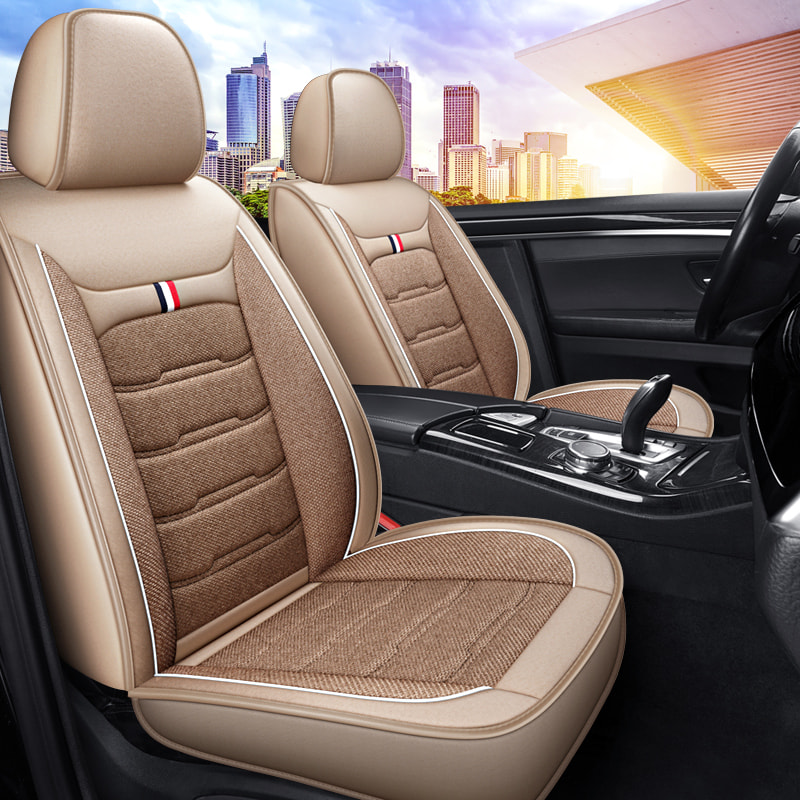 Hot Sale Luxury Breathable Full Set Car Seat Covers For SUV
