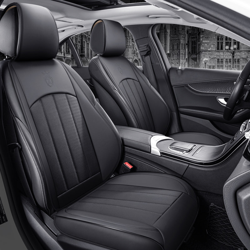 Easy Installation Leather Car Seat Cover Kit