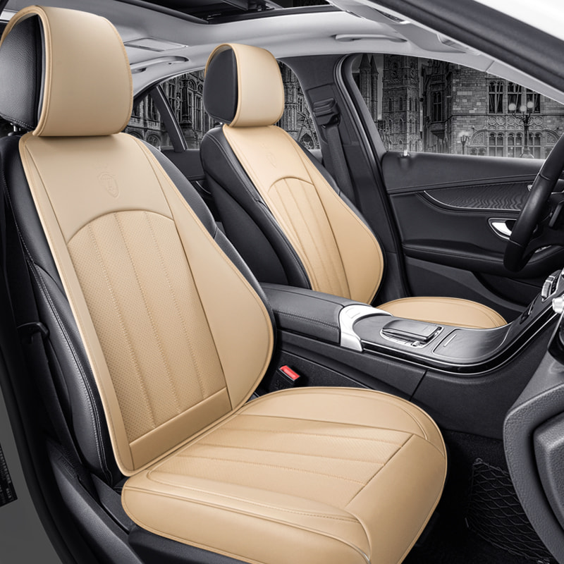 Easy Installation Leather Car Seat Cover Kit