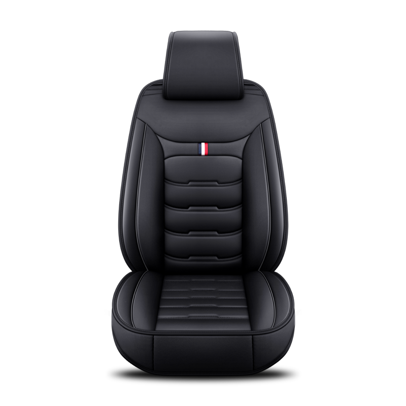 Car Seat Covers,5-seat Seat Protectors, Airbag Compatible(Black Coffee and pillow)