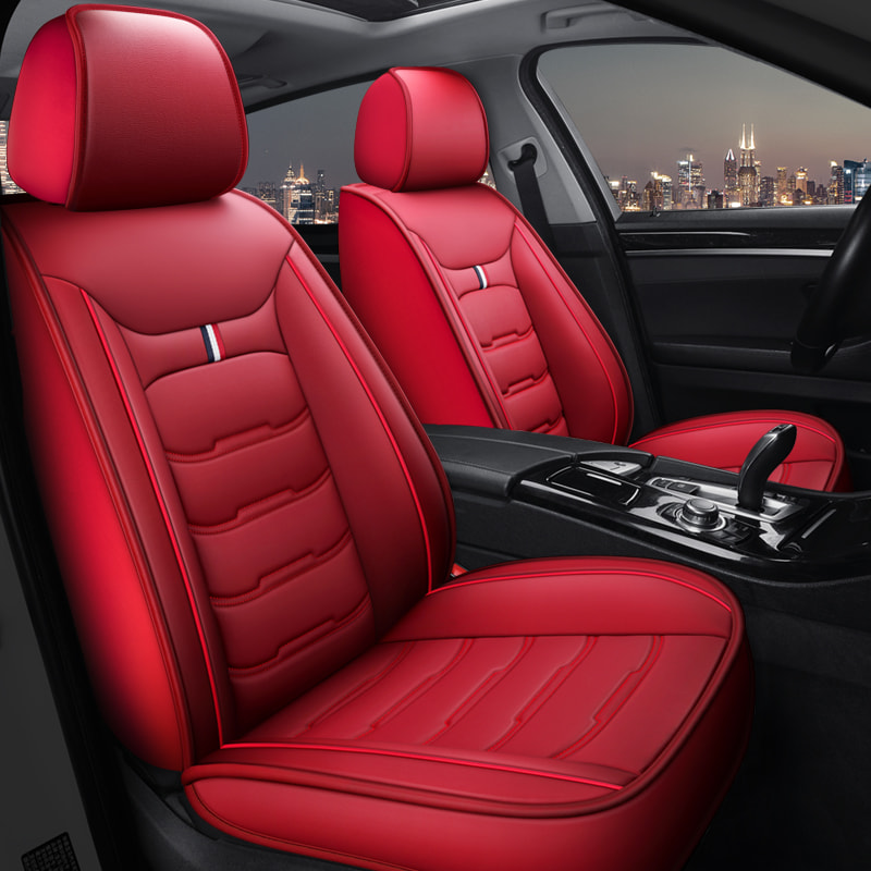 Car Seat Covers,5-seat Seat Protectors, Airbag Compatible(Black Coffee and pillow)