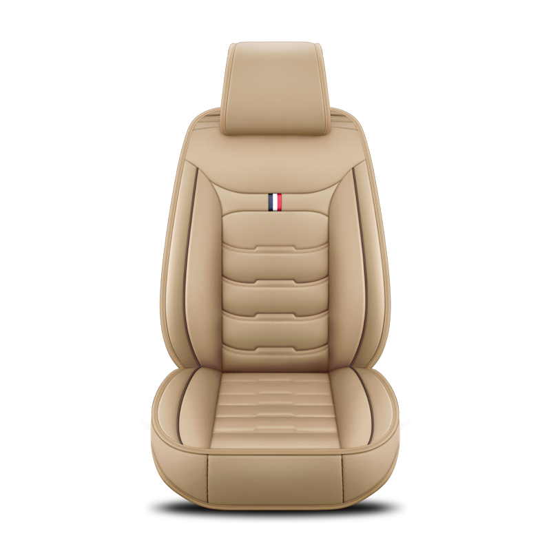 Car Seat Covers,5-seat Seat Protectors, Airbag Compatible(Black Coffee and pillow)