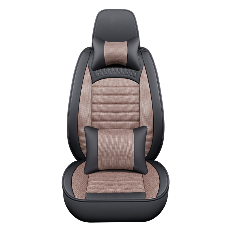 Linen Diamond Car Seat Cover Available In Multiple Colors