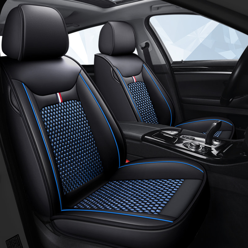 Leather Seat Covers for Cars Mesh Breathable Seat Cushion
