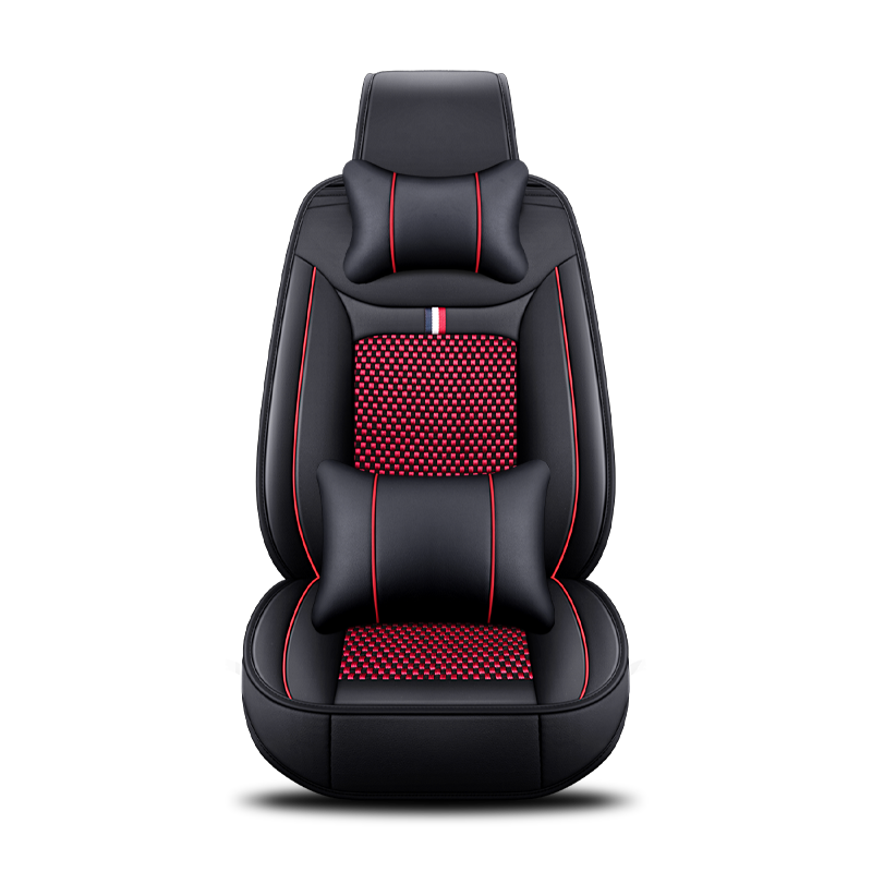 Leather Seat Covers for Cars Mesh Breathable Seat Cushion