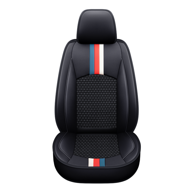 Pu Leather Ice Silk Summer Car Seat Cushion Luxury Version