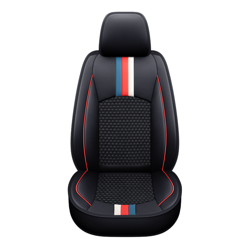 Pu Leather Ice Silk Summer Car Seat Cushion Luxury Version