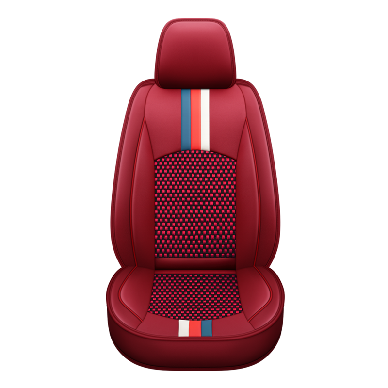 Pu Leather Ice Silk Summer Car Seat Cushion Luxury Version
