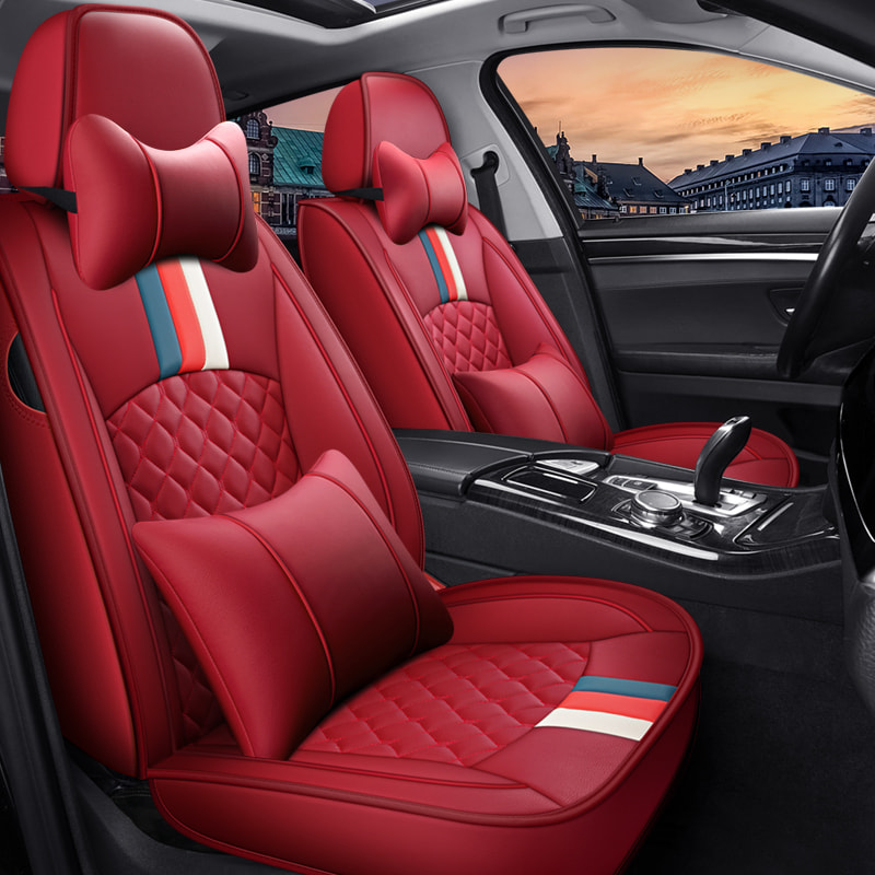 Universal Full Set PU Leather Waterproof/Non-Slip Interior Accessories