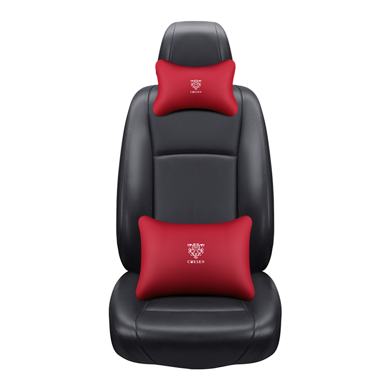 Gray Embroidered Logo 3 Piece Sideless Car Truck or SUV Seat Cover