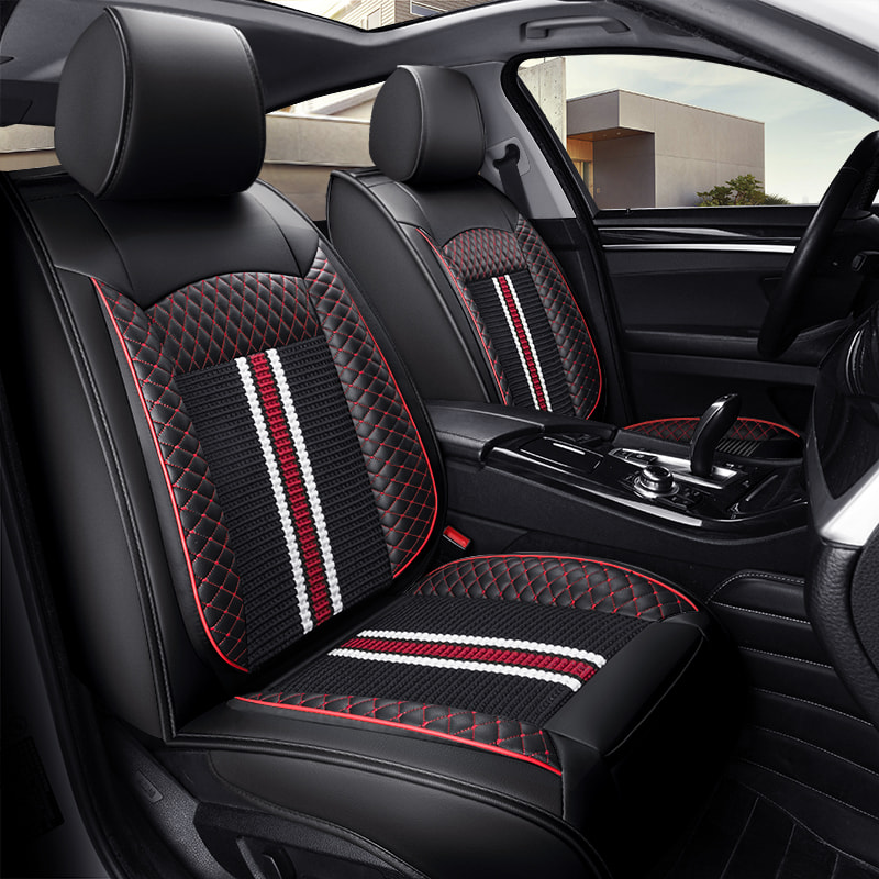 Massaging Seat Cushions Cooling Pad Seat Covers, and Universal Auto Car Seat Protectors Fit for Most Vehicles