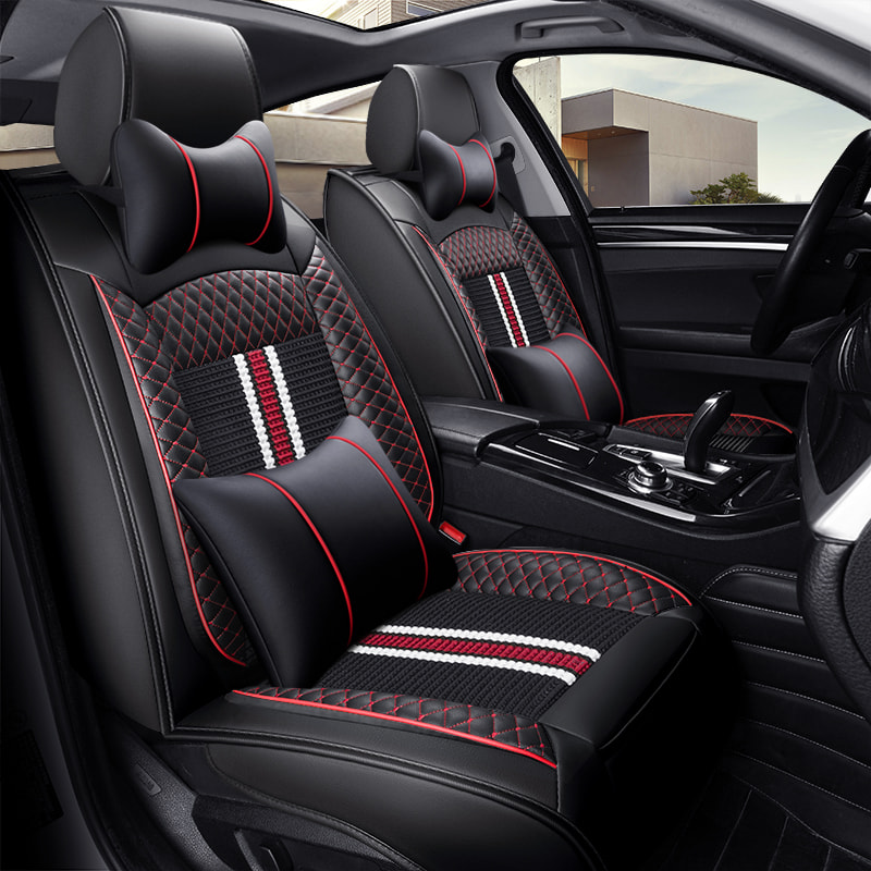 Massaging Seat Cushions Cooling Pad Seat Covers, and Universal Auto Car Seat Protectors Fit for Most Vehicles