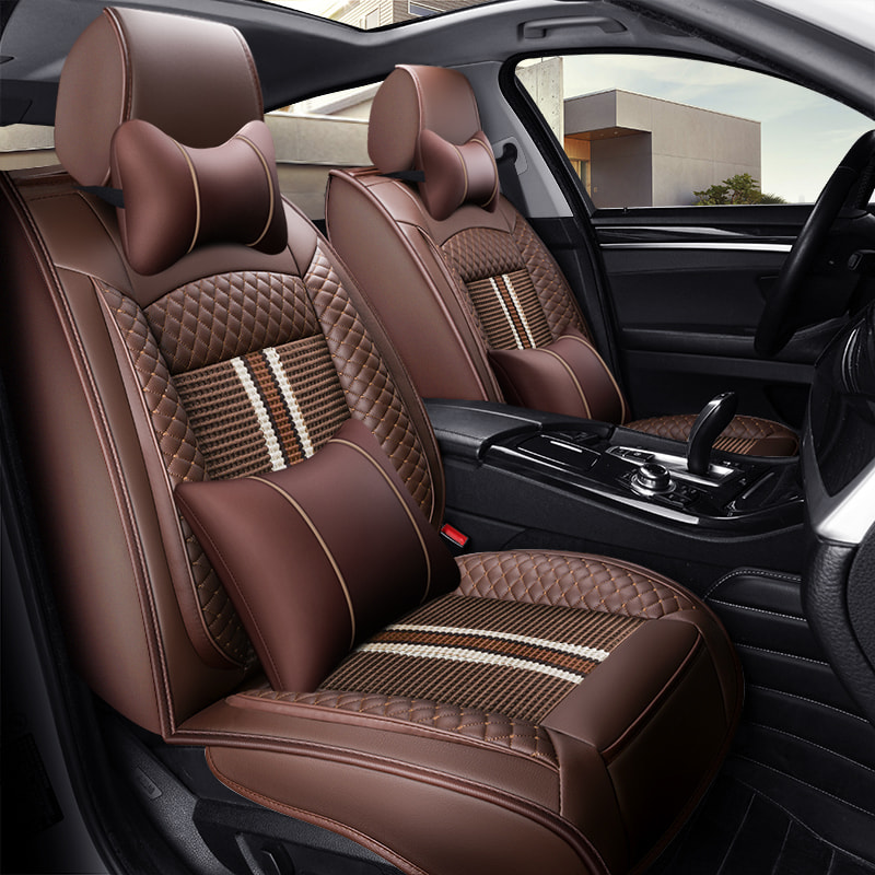 Massaging Seat Cushions Cooling Pad Seat Covers, and Universal Auto Car Seat Protectors Fit for Most Vehicles