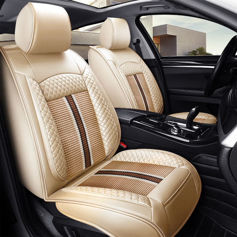 Massaging Seat Cushions Cooling Pad Seat Covers, and Universal Auto Car Seat Protectors Fit for Most Vehicles