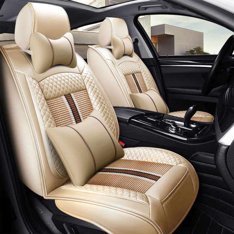 Massaging Seat Cushions Cooling Pad Seat Covers, and Universal Auto Car Seat Protectors Fit for Most Vehicles