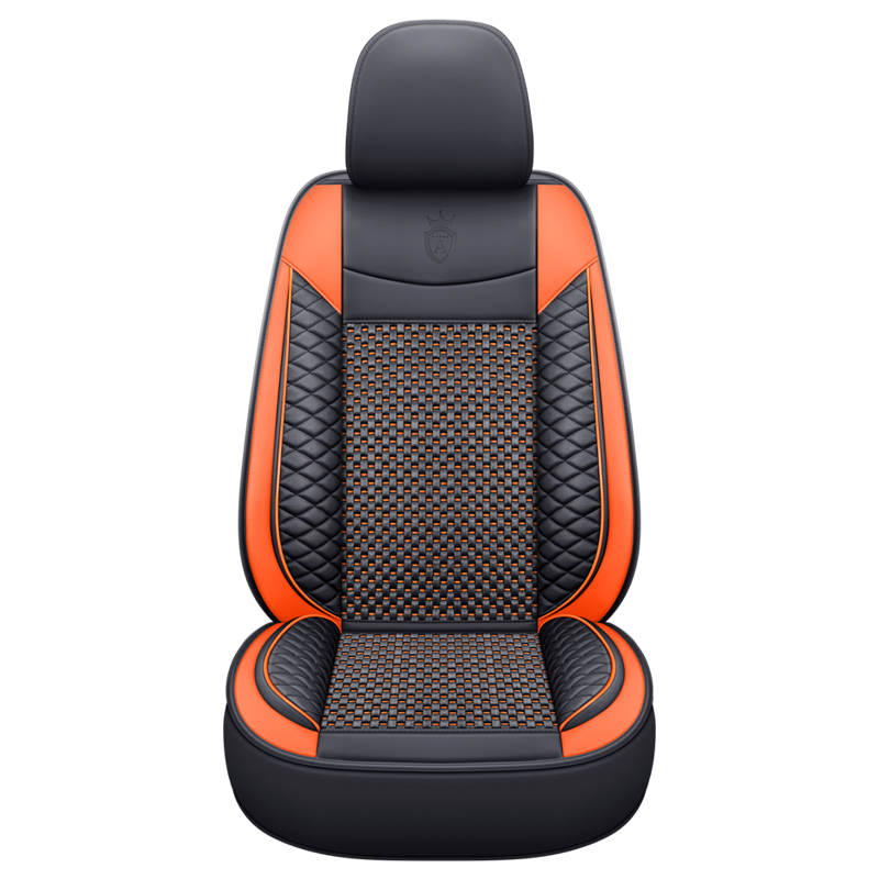 Waterproof Faux Leather Seat Covers for Cars, Soft Breathable Wear Resistant Car Seat Protector