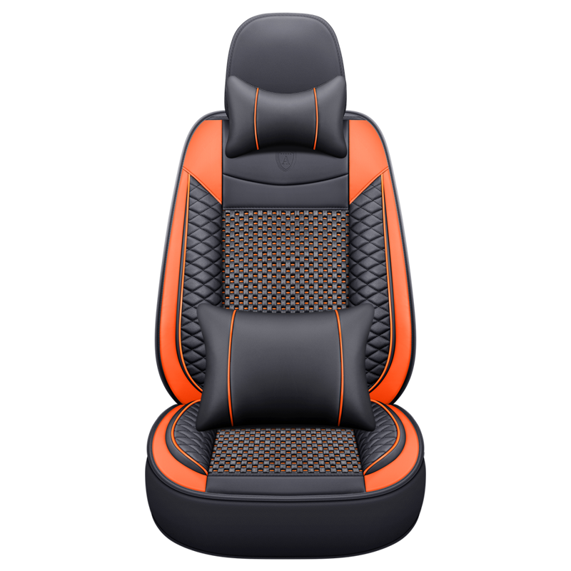 Waterproof Faux Leather Seat Covers for Cars, Soft Breathable Wear Resistant Car Seat Protector