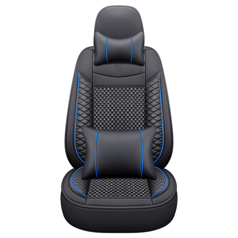 Waterproof Faux Leather Seat Covers for Cars, Soft Breathable Wear Resistant Car Seat Protector